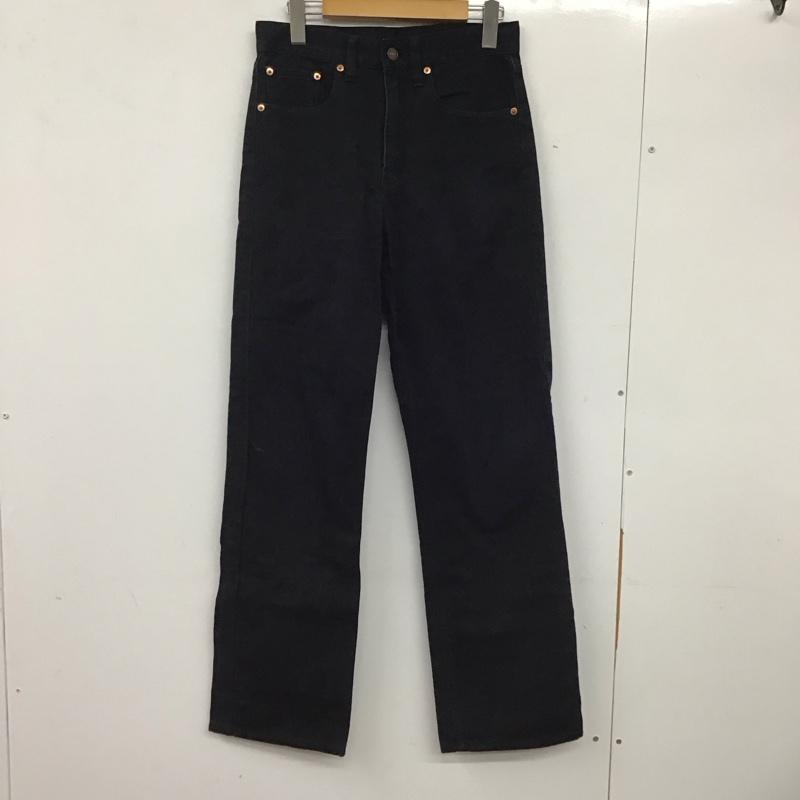 リーバイストラウスアンドコー Levi Strauss & co. パンツ デニム、ジーンズ デニムパンツ スリムパンツ カジュアルパンツ ストレッチパンツ 29インチ 無地 黒 / ブラック /  メンズ USED 古着 中古 10136673