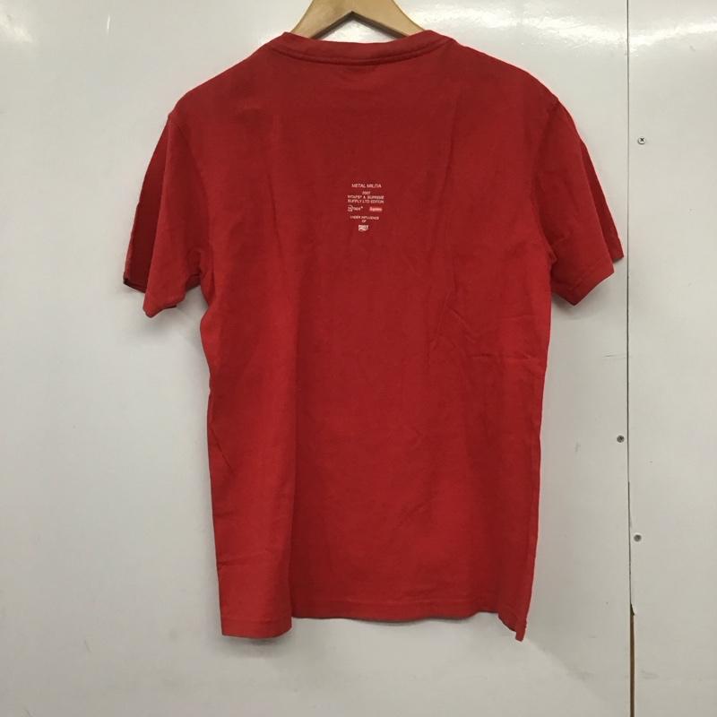 シュプリーム Supreme Tシャツ 半袖 半袖カットソー プリントTシャツ クルーネックカットソー ロゴT M ロゴ、文字 赤 / レッド /  メンズ USED 古着 中古 10146435