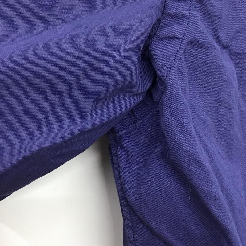 ラルフローレン RALPHLAUREN シャツ、ブラウス 半袖 リメイク S 無地 紺 / ネイビー /  レディース USED 古着 中古 10144552