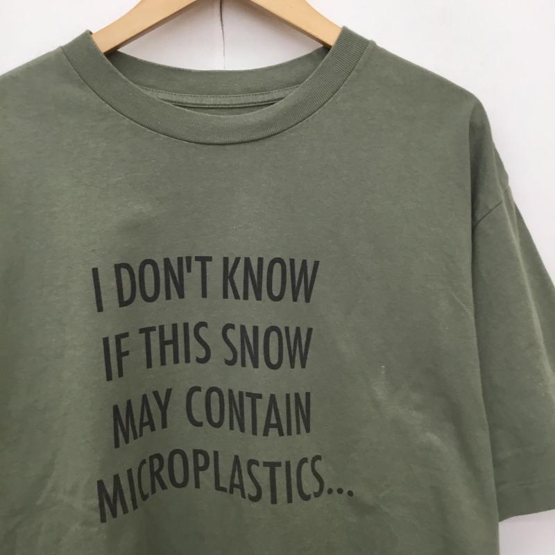 ザ ノースフェイス パープルレーベル THE NORTH FACE PURPLE LABEL Tシャツ 半袖 NT3063N L ロゴ、文字 カーキ / カーキ /  メンズ USED 古着 中古 10151122