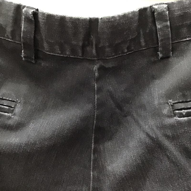 ドッカーズ DOCKERS パンツ ワークパンツ、ペインターパンツ ワイド 34 無地 黒 / ブラック /  メンズ USED 古着 中古 10118537