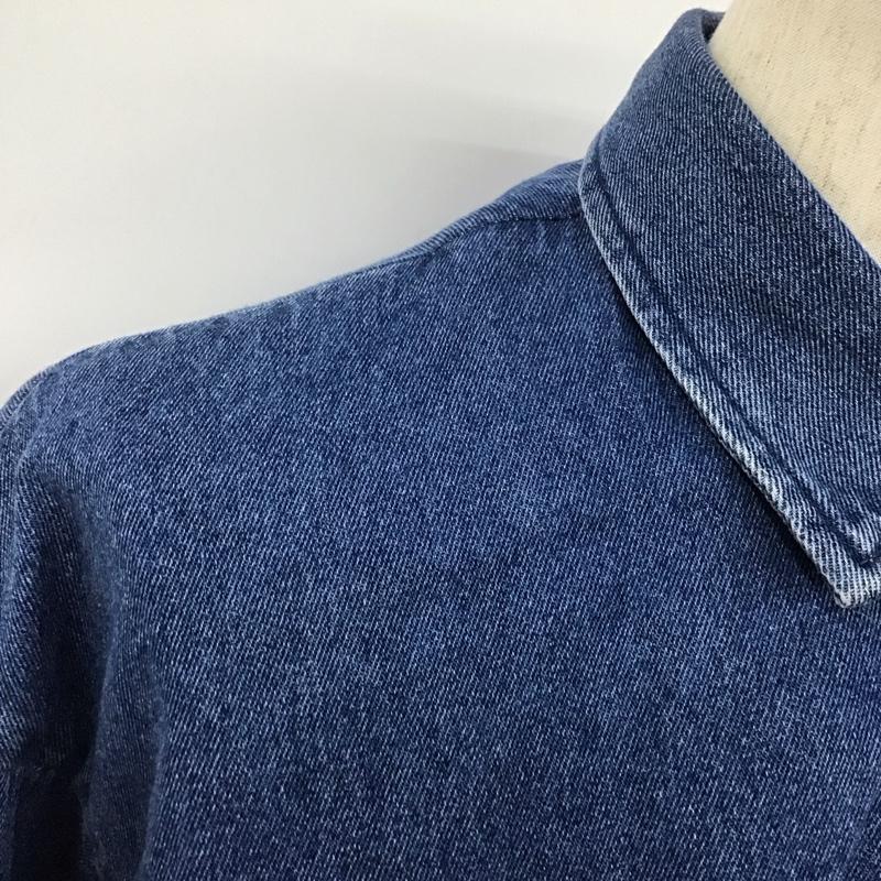 アーバンリサーチ URBAN RESEARCH ジャケット、上着 ジャケット、ブレザー wh96-17y001 デニムブルゾン デニムジャケット アウター カジュアルジャケット 40 無地 インディゴ / インディゴ /  メンズ USED 古着 中古 10106713