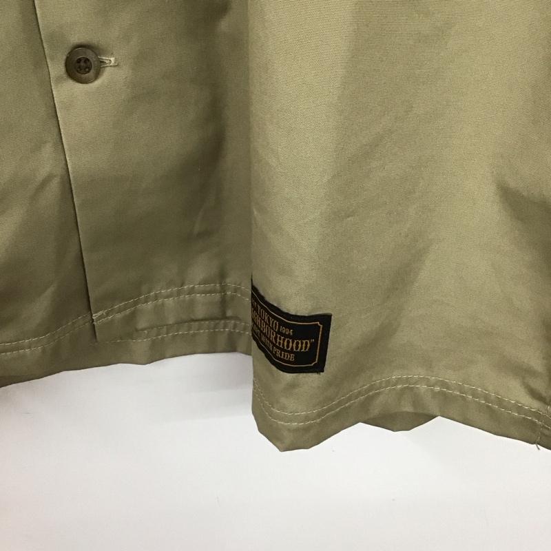 ネイバーフッド NEIGHBORHOOD シャツ、ブラウス 半袖 201tsnh-shm12 半袖シャツ 無地シャツ ポケットシャツ L ロゴ、文字 ベージュ / ベージュ /  メンズ USED 古着 中古 10128670