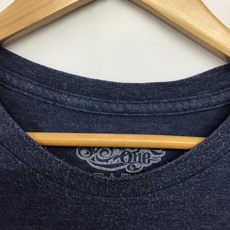 古着 USED Tシャツ 半袖 半袖カットソー プリントTシャツ クルーネックカットソー バンドTシャツ プリント 青 / ブルー /  メンズ USED 古着 中古 10141497