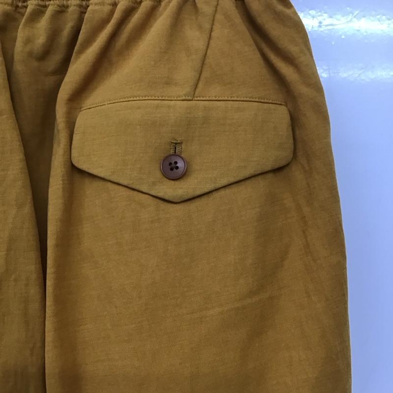 ハバーザック HAVERSACK パンツ ワークパンツ、ペインターパンツ ワイドパンツ カジュアルパンツ ワークパンツ M 無地 黄 / イエロー /  メンズ USED 古着 中古 10142375