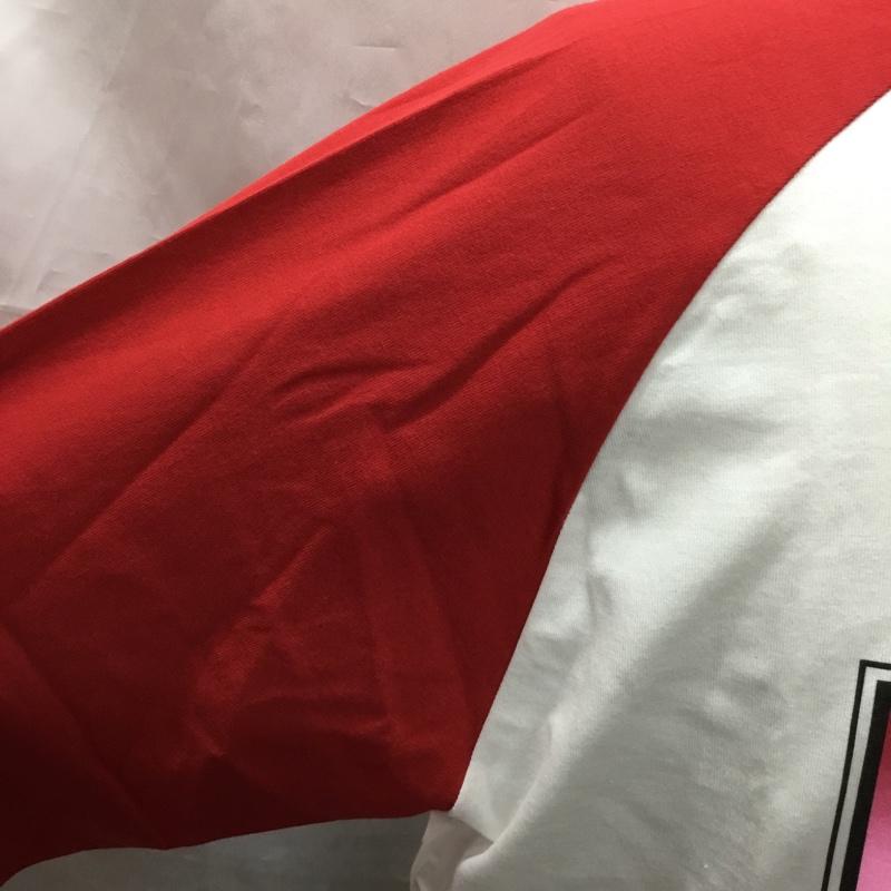 ベイプ BAPE カットソー 長袖 長袖カットソー クルーネックカットソー ロングスリーブカットソー プリントTシャツ XL ロゴ、文字 白 / ホワイト /  メンズ USED 古着 中古 10114093