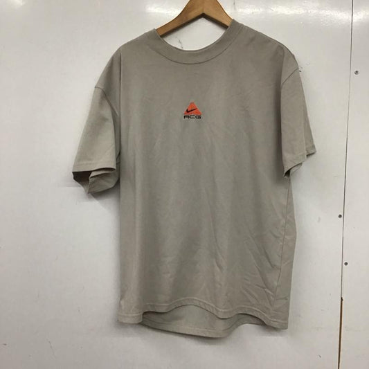 ナイキ エィシージー NIKE ACG Tシャツ 半袖 dq1816-012 ACGNRGLBRLUNGSS/STシャツ スポーツウェア プリントTシャツ L ロゴ、文字 灰 / グレー /  メンズ USED 古着 中古 10139548