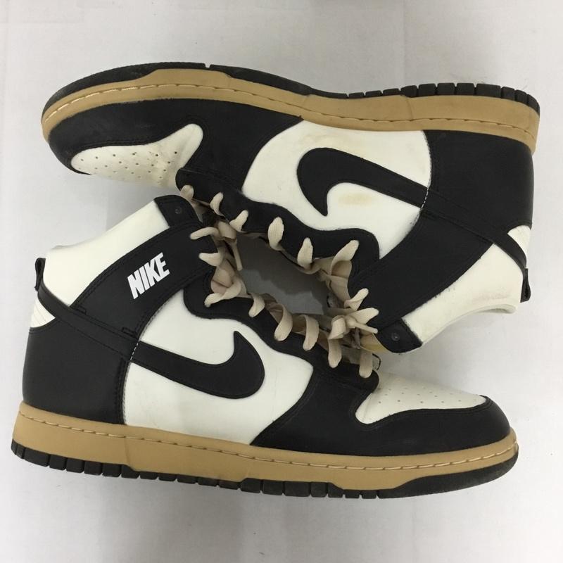 ナイキ NIKE スニーカー スニーカー DZ4732-133 WMNS DUNK HIGH SE 29cm 29.0cm ロゴ、文字 白 / ホワイト / X 黒 / ブラック /  メンズ USED 古着 中古 10129543