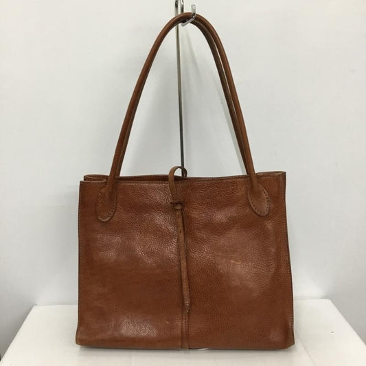 ゲンテン genten トートバッグ トートバッグ レザー 無地 茶 / ブラウン /  レディース USED 古着 中古 10129113