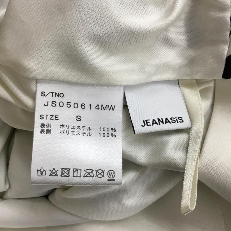 ジーナシス JEANASIS スカート ロングスカート JS050614MW シアー タイト アニマル柄 S ゼブラ柄 白 / ホワイト / X 黒 / ブラック /  レディース USED 古着 中古 10116080