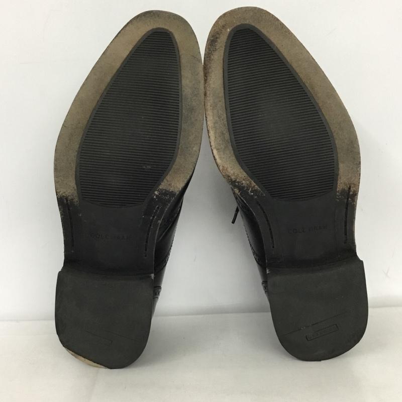 コールハーン COLE HAAN 革靴 革靴 C20274 ウィングチップ 8W  黒 / ブラック /  メンズ USED 古着 中古 10131816