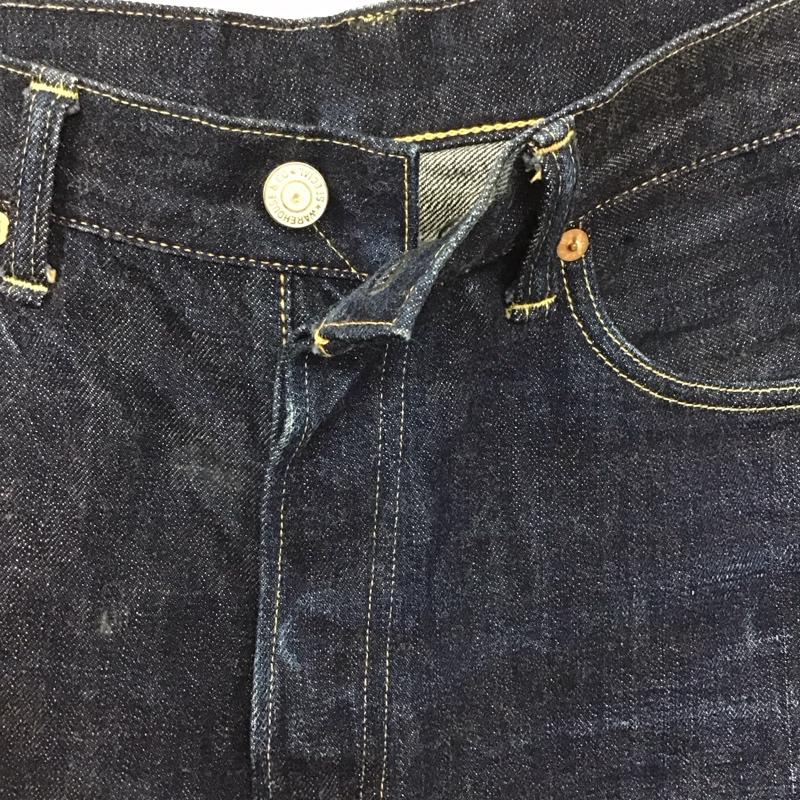 ウエアハウス WAREHOUSE パンツ デニム、ジーンズ デニムパンツ ストレートパンツ ワイドパンツ カジュアルパンツ 33インチ 無地 インディゴ / インディゴ /  メンズ USED 古着 中古 10119500