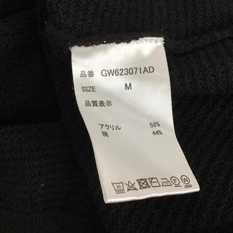グローバルワーク GLOBAL WORK カーディガン 長袖 GW623071AD Vネック M 無地 黒 / ブラック /  レディース USED 古着 中古 10122128
