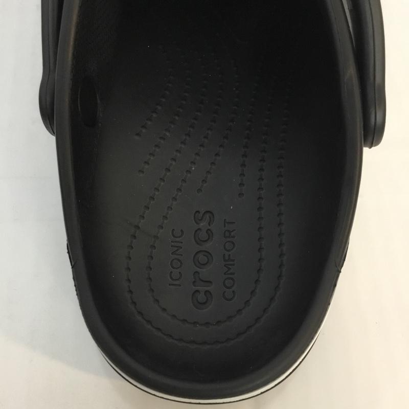 クロックス crocs シューズ シューズ 205089-066 バヤバンド クロッグ 28cm 28.0cm ロゴ、文字 黒 / ブラック /  メンズ USED 古着 中古 10120429