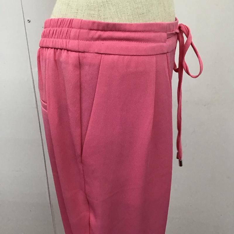 ザラベーシック ZARA BASIC ボトムス ボトムス 7972 232 636 イージーパンツ M 無地 桃 / ピンク /  レディース USED 古着 中古 10119629