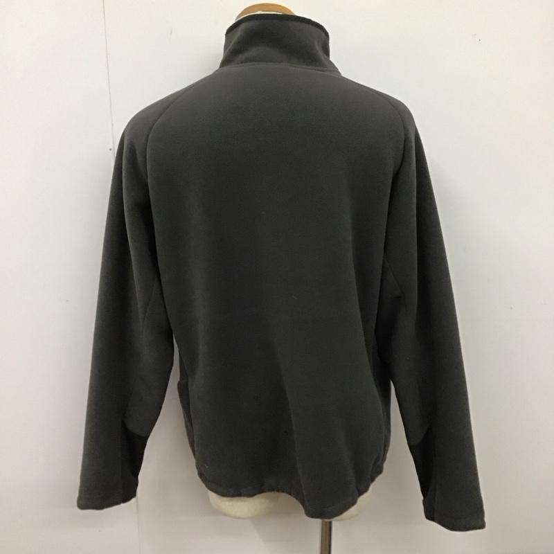 ザノースフェイス THE NORTH FACE ジャケット、上着 ジャケット、ブレザー ジップアップジャケット ジャンパー 裏地ボアジャケット アウター L ロゴ、文字 灰 / グレー /  メンズ USED 古着 中古 10123894