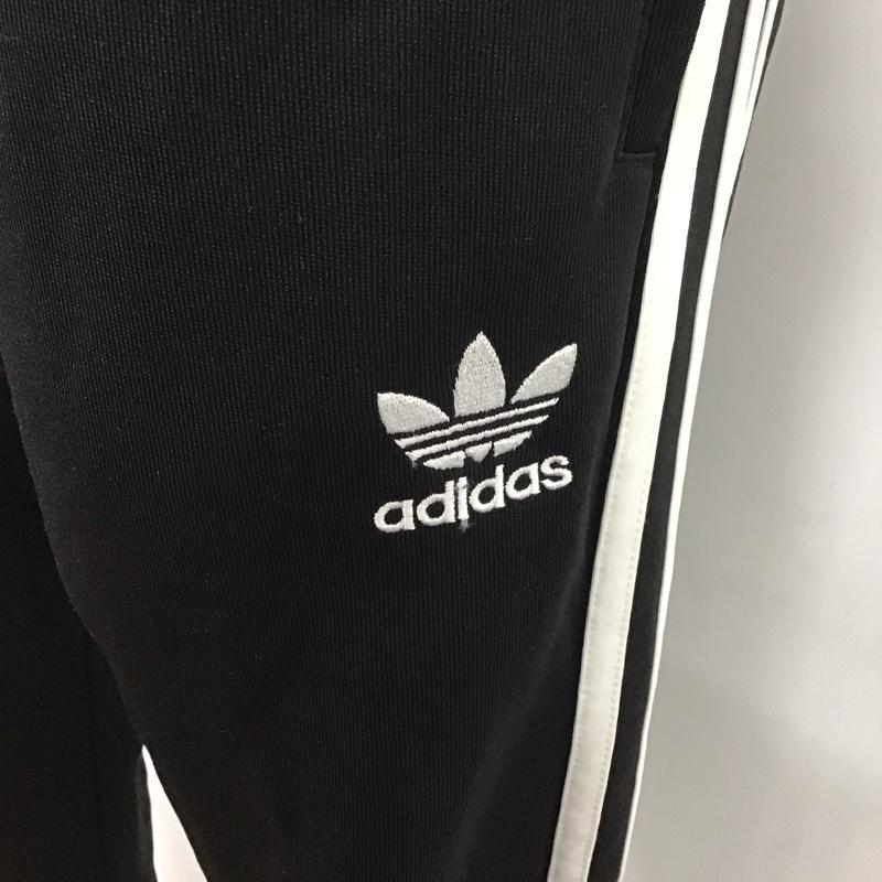 アディダスオリジナルス adidas originals ボトムス ボトムス aj6960 トラックトップパンツ ジャージ カジュアルパンツ S ロゴ、文字 黒 / ブラック /  メンズ USED 古着 中古 10112496