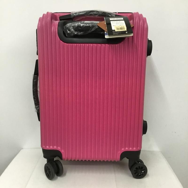 マキコーポレーション MAKI CORPORATION スーツケース、トランク スーツケース、トランク 5401-48 機内持込サイズ タグ付き キャリーケース 無地 桃 / ピンク /  レディース USED 古着 中古 10131607