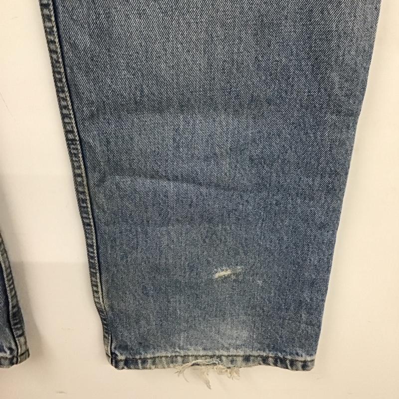 リーバイストラウスアンドコー Levi Strauss & co. パンツ デニム、ジーンズ デニムパンツ ストレートパンツ ワイドパンツ カジュアルパンツ 38 無地 インディゴ / インディゴ /  メンズ USED 古着 中古 10117565