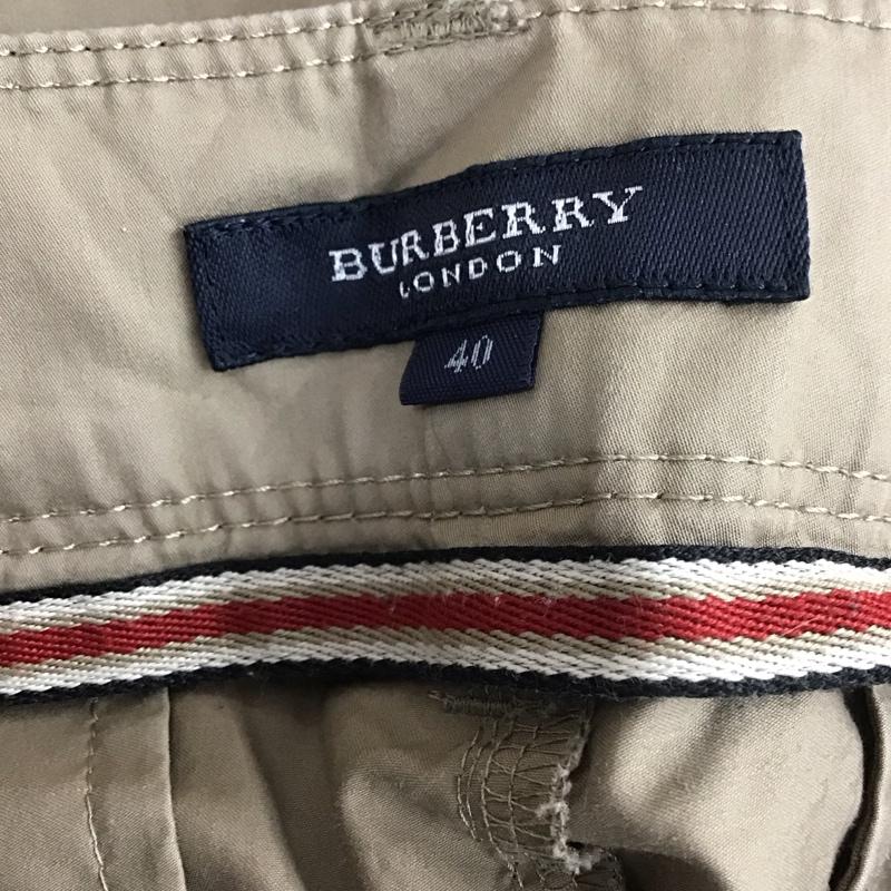 バーバリーロンドン Burberry London パンツ ショートパンツ ショートパンツ ハーフパンツ カジュアルパンツ 40 無地 茶 / ブラウン /  レディース USED 古着 中古 10112521