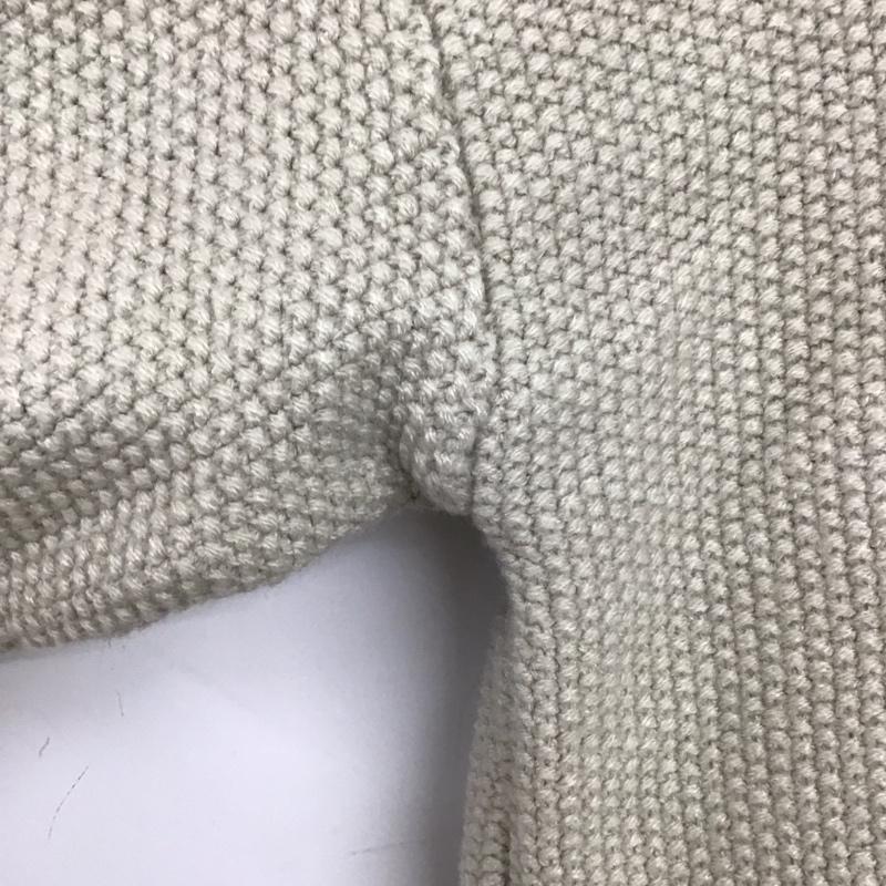 ローリーズファーム LOWRYS FARM ニット、セーター 長袖 長袖ニットカットソー クルーネック セーター FREE 無地 ベージュ / ベージュ /  レディース USED 古着 中古 10147651