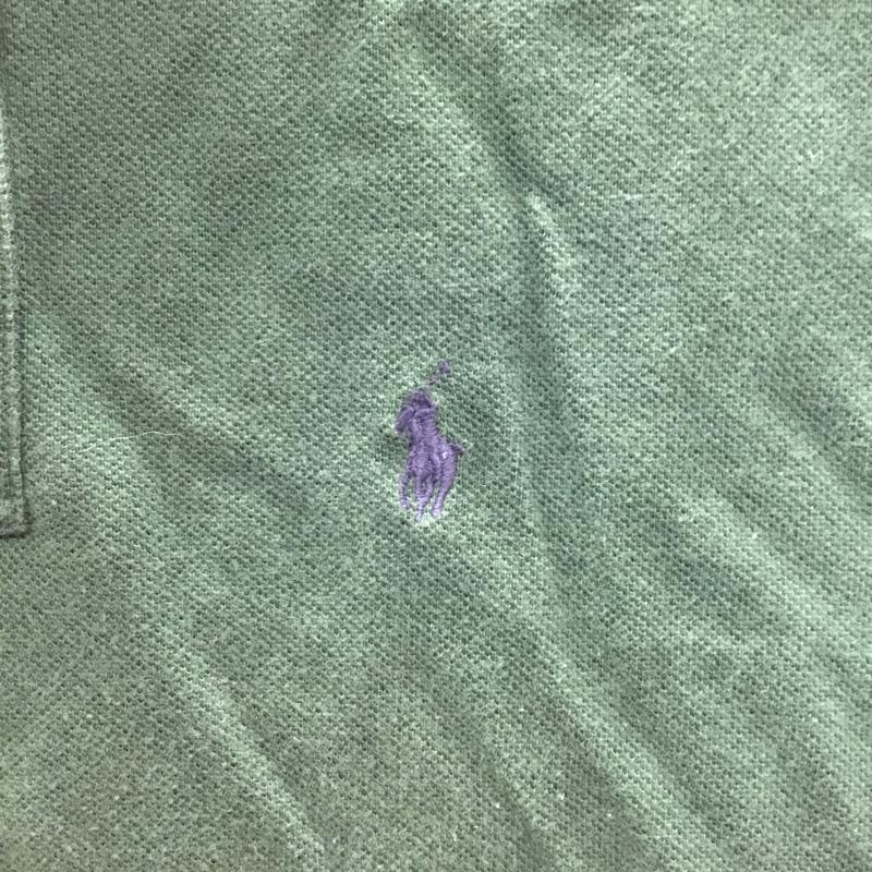 ラルフローレン RALPHLAUREN ポロシャツ 半袖 KKPWLA2080 M ワンポイント 緑 / グリーン /  レディース USED 古着 中古 10117784