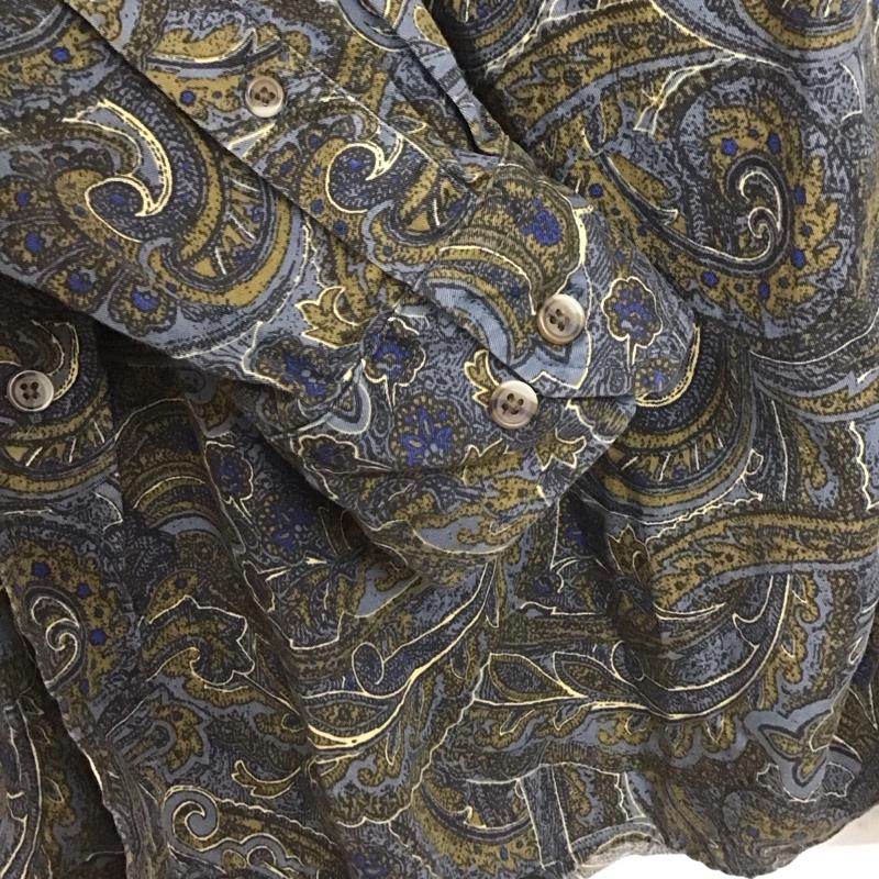 古着 USED シャツ、ブラウス 長袖 長袖シャツ プリントシャツ カラーシャツ L プリント マルチカラー / マルチカラー /  メンズ USED 古着 中古 10148258