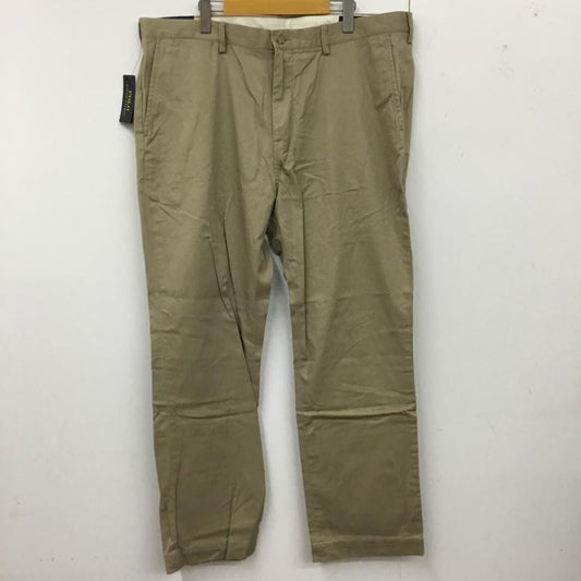ポロラルフローレン POLO RALPH LAUREN パンツ チノパン チノパン カジュアルパンツ ワイドパンツ ストレートパンツ 40 無地 ベージュ / ベージュ /  メンズ USED 古着 中古 10112478