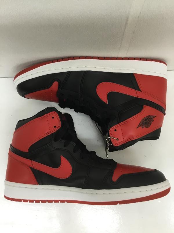 ナイキ NIKE スニーカー スニーカー 136066 061 AIR JORDAN 1 RETRO 00s ナイキ 27.0cm ロゴ、文字 赤 / レッド /  メンズ USED 古着 中古 10110111