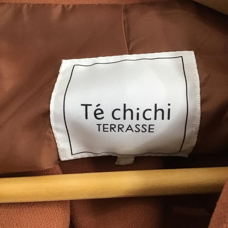 テチチ Techichi ジャケット、上着 ジャケット、ブレザー カジュアルジャケット アウター カラージャケット M 無地 橙 / オレンジ /  レディース USED 古着 中古 10142450