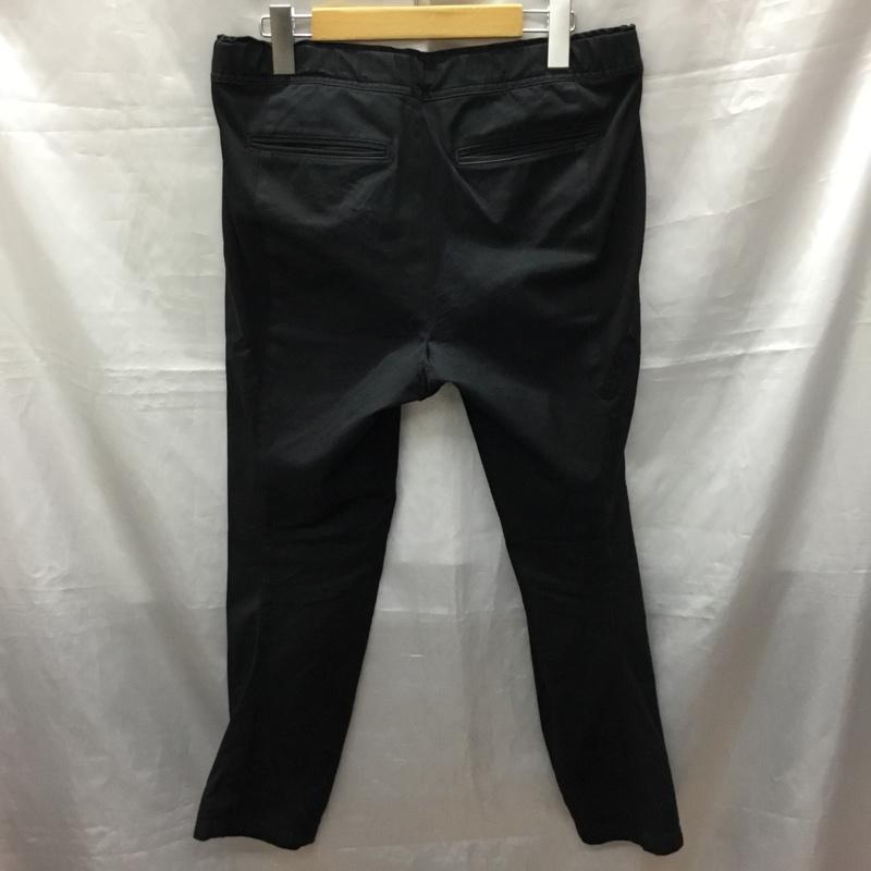 ジュンハシモト junhashimoto パンツ デニム、ジーンズ カジュアルパンツ ワークパンツ ワイドパンツ ジーンズ 2 無地 黒 / ブラック /  メンズ USED 古着 中古 10117703