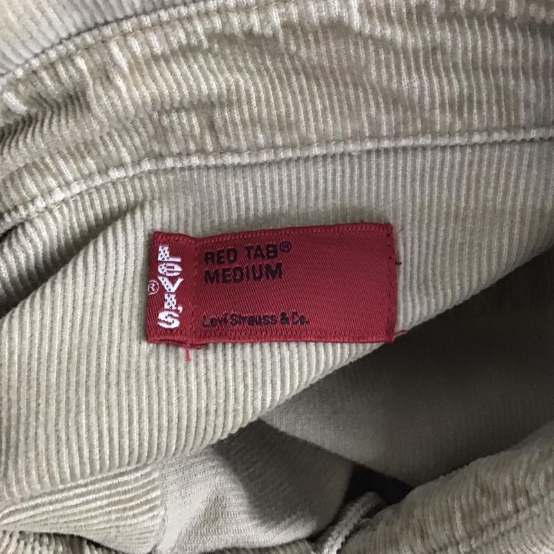 リーバイスレッドタブ Levi s RED TAB シャツ、ブラウス 長袖 長袖シャツ コーデュロイシャツ カジュアルシャツ M 無地 ベージュ / ベージュ /  メンズ USED 古着 中古 10125005