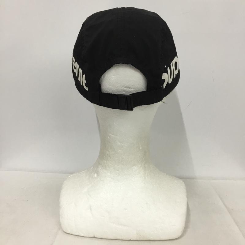 シュプリーム Supreme 帽子 キャップ 18AW Side Panel Camp Cap 18FW ロゴ、文字 黒 / ブラック /  メンズ USED 古着 中古 10137144