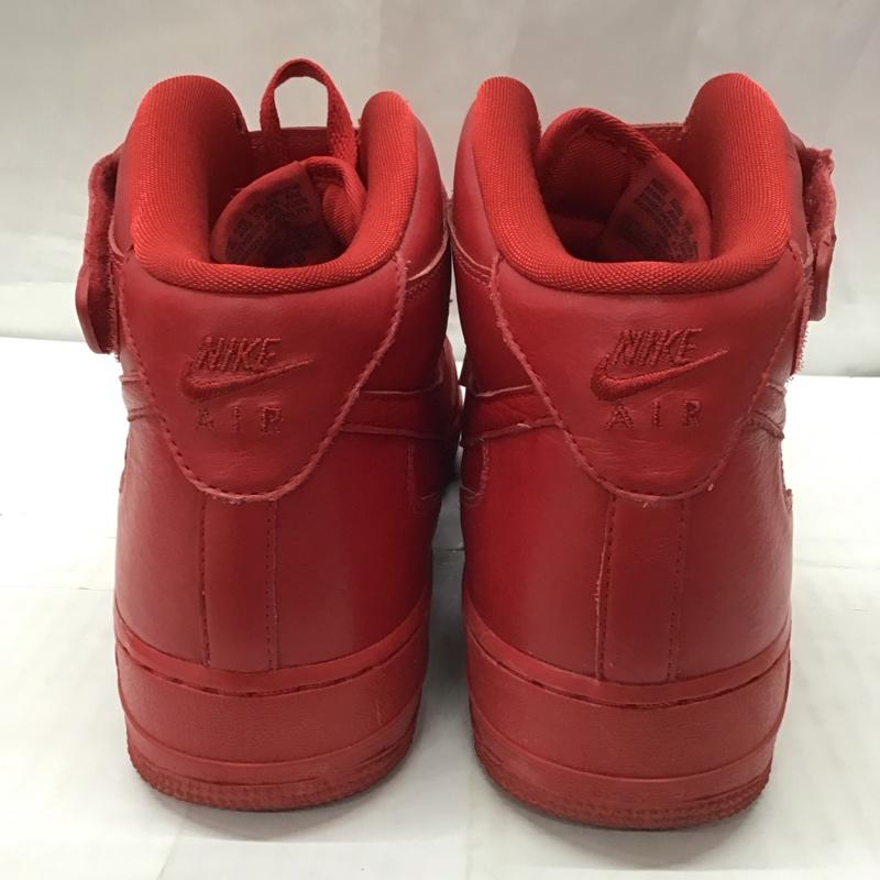 ナイキ NIKE スニーカー スニーカー 808788-981 AIR FORCE 1 28cm 28.0cm ロゴ、文字 赤 / レッド /  メンズ USED 古着 中古 10112174