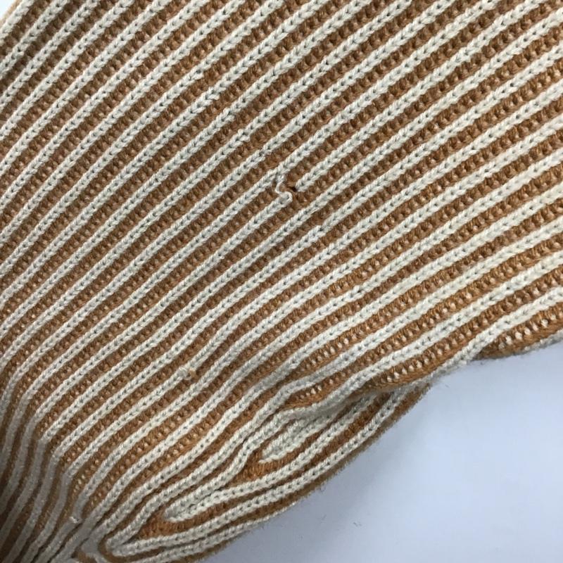 ローリーズファーム LOWRYS FARM ニット、セーター 長袖 長袖ニットカットソー クルーネック セーター FREE ストライプ マルチカラー / マルチカラー /  レディース USED 古着 中古 10145477