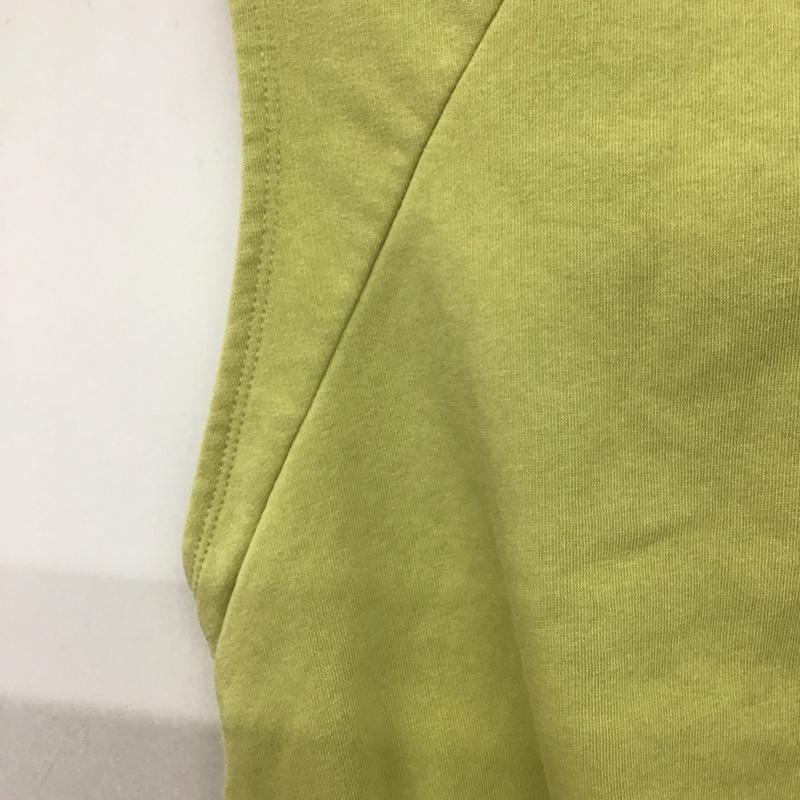 ザラ ZARA ベスト ベスト S 無地 黄緑 / イエローグリーン /  レディース USED 古着 中古 10139775