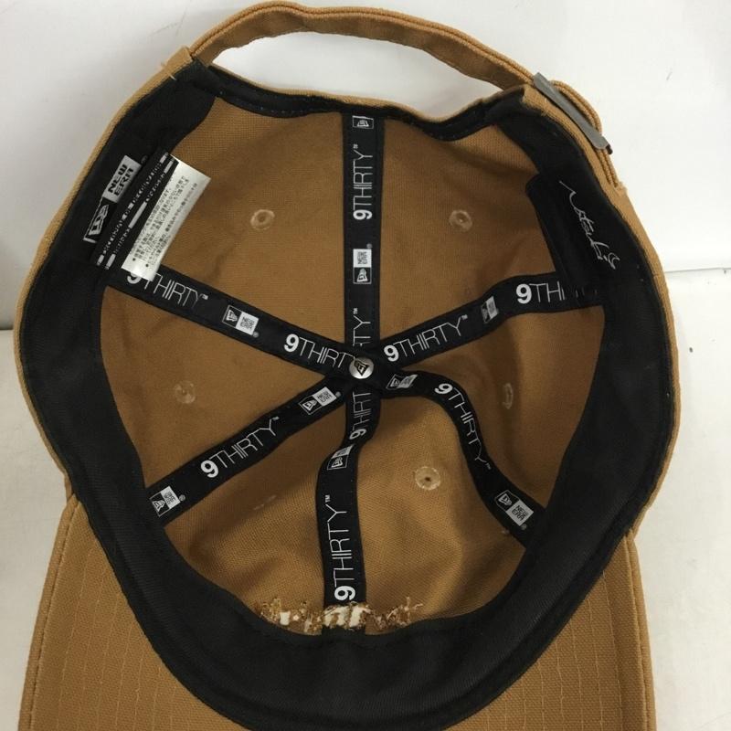 ニューエラ NEW ERA 帽子 キャップ 9THIRTY 出口 夏希 twilight moon ロゴ、文字 茶 / ブラウン /  レディース USED 古着 中古 10149465