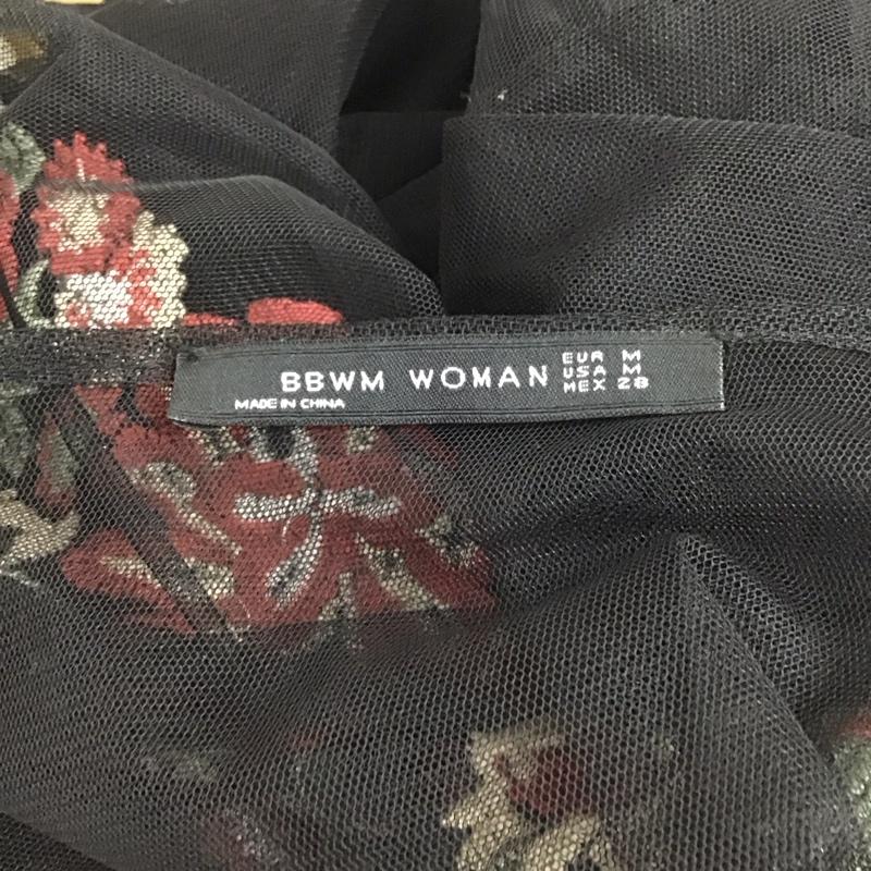 古着 USED ワンピース ロングスカート BBWM WOMAN チュール M 刺繍 黒 / ブラック /  レディース USED 古着 中古 10113985
