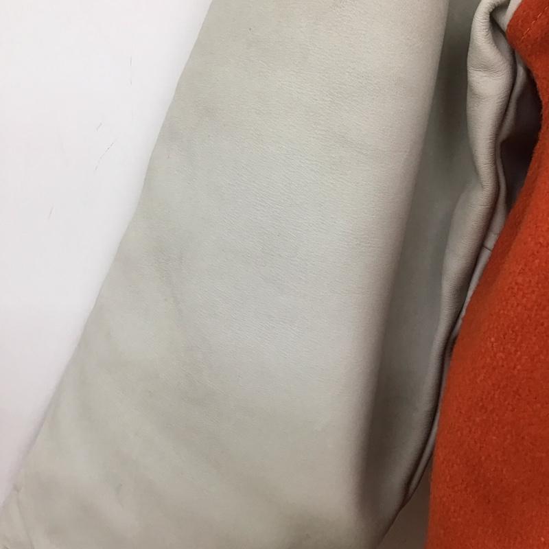 アベイシングエイプ A BATHING APE ジャケット、上着 ジャンパー、ブルゾン スタジャン アウター 古着 前ボタン postoveralls 96-97s L ロゴ、文字 橙 / オレンジ /  メンズ USED 古着 中古 10148160