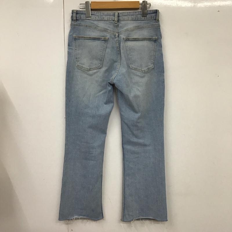 ザラ ZARA パンツ デニム、ジーンズ 38インチ 無地 水色 / ライトブルー /  レディース USED 古着 中古 10114149