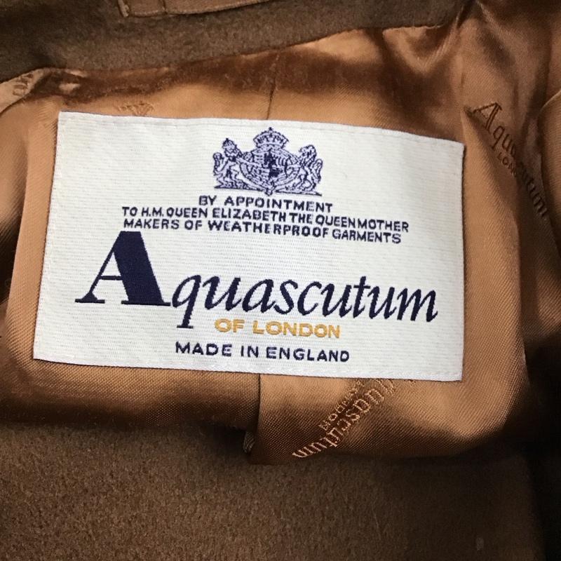 アクアスキュータム Aquascutum コート コート一般 ロングコート ロングジャケット カラージャケット アウター 無地 キャメル / キャメル /  メンズ USED 古着 中古 10121038