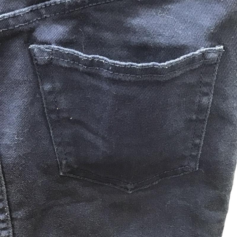 ジーナシス JEANASIS スカート ひざ丈スカート JS2500654N9 ストレッチ S 無地 紺 / ネイビー /  レディース USED 古着 中古 10114878