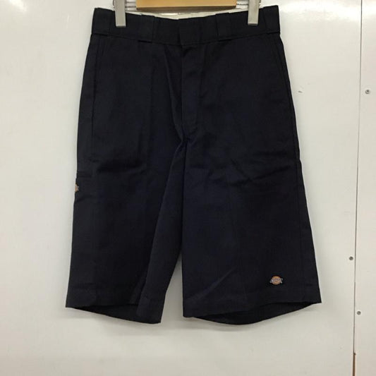ディッキーズ Dickies パンツ ショートパンツ 42283dn ワークショーツ ハーフパンツ ショートパンツ 30インチ 無地 紺 / ネイビー /  メンズ USED 古着 中古 10134578