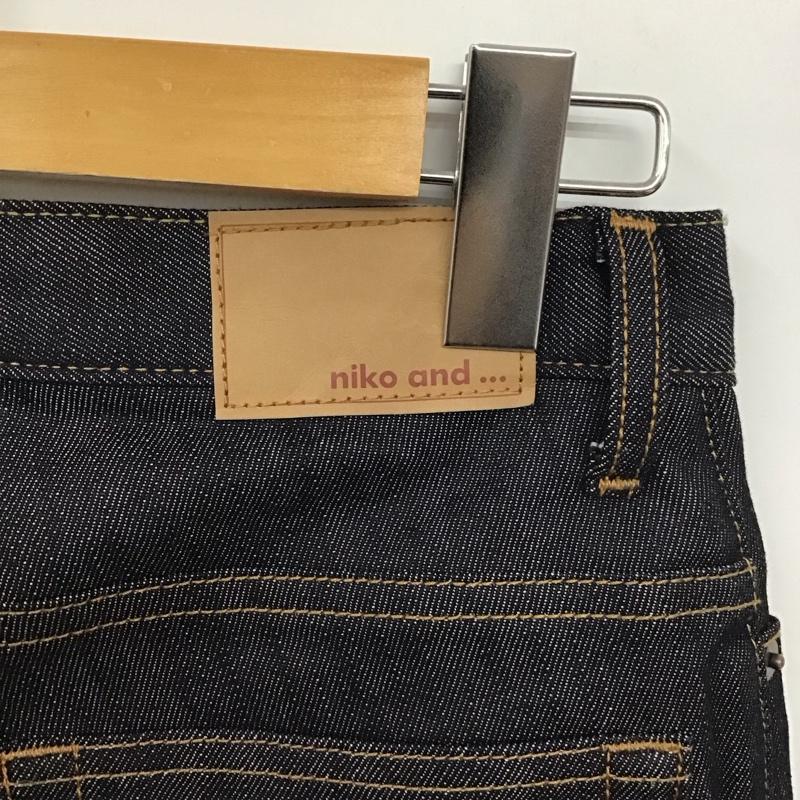 ニコアンド niko and... パンツ デニム、ジーンズ S 無地 インディゴ / インディゴ /  レディース USED 古着 中古 10130820