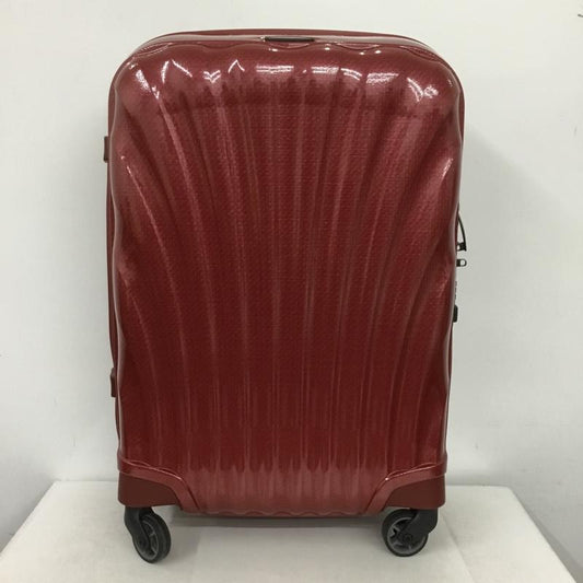 サムソナイト Samsonite スーツケース、トランク スーツケース、トランク V22 00302 コスモライト TSAロック ロゴ、文字 赤 / レッド /  メンズ USED 古着 中古 10147576