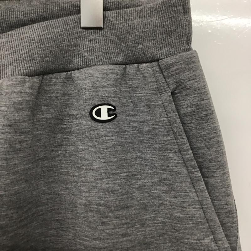チャンピオン Champion パンツ ワークパンツ、ペインターパンツ c3-cs210 テックウィーブ3LSスウェットパンツ ワイドパンツ XL ロゴ、文字 灰 / グレー /  メンズ USED 古着 中古 10145549