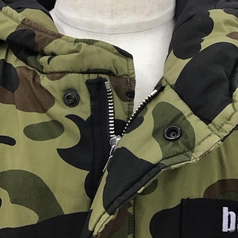 アベイシングエイプ A BATHING APE ジャケット、上着 ジャンパー、ブルゾン ジップアップジャケット ロングジャケット アウター フード付きアウター XL 総柄 マルチカラー / マルチカラー /  メンズ USED 古着 中古 10119224