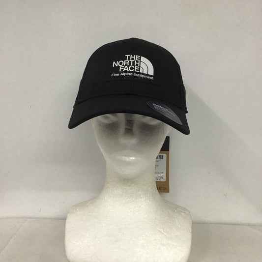 ザノースフェイス THE NORTH FACE 帽子 キャップ NF0A5FXA MUDDER TRUCKER メッシュキャップ タグ付き ロゴ、文字 黒 / ブラック /  メンズ USED 古着 中古 10132508