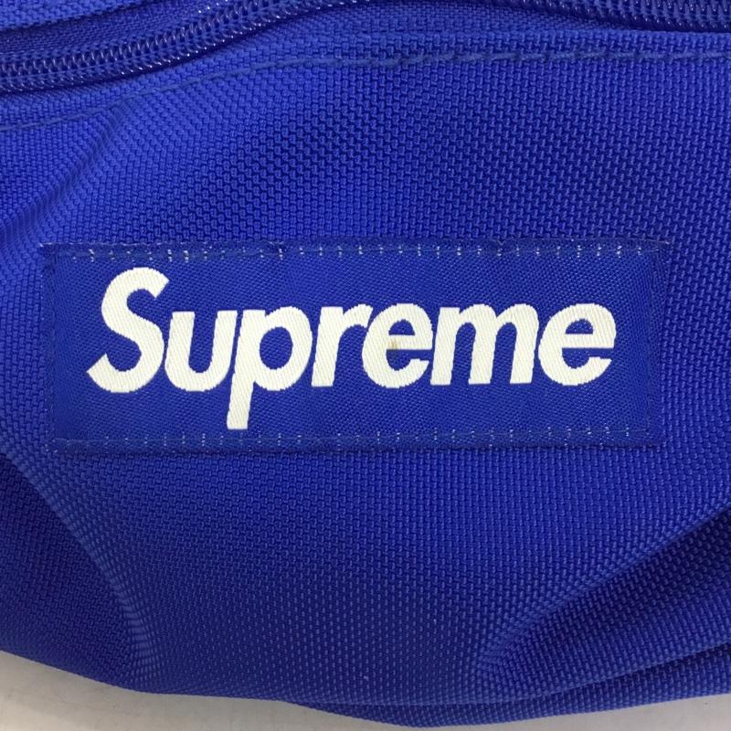 シュプリーム Supreme ウエストバッグ ウエストバッグ 18SS Waist Bag ロゴ、文字 青 / ブルー /  メンズ USED 古着 中古 10146525
