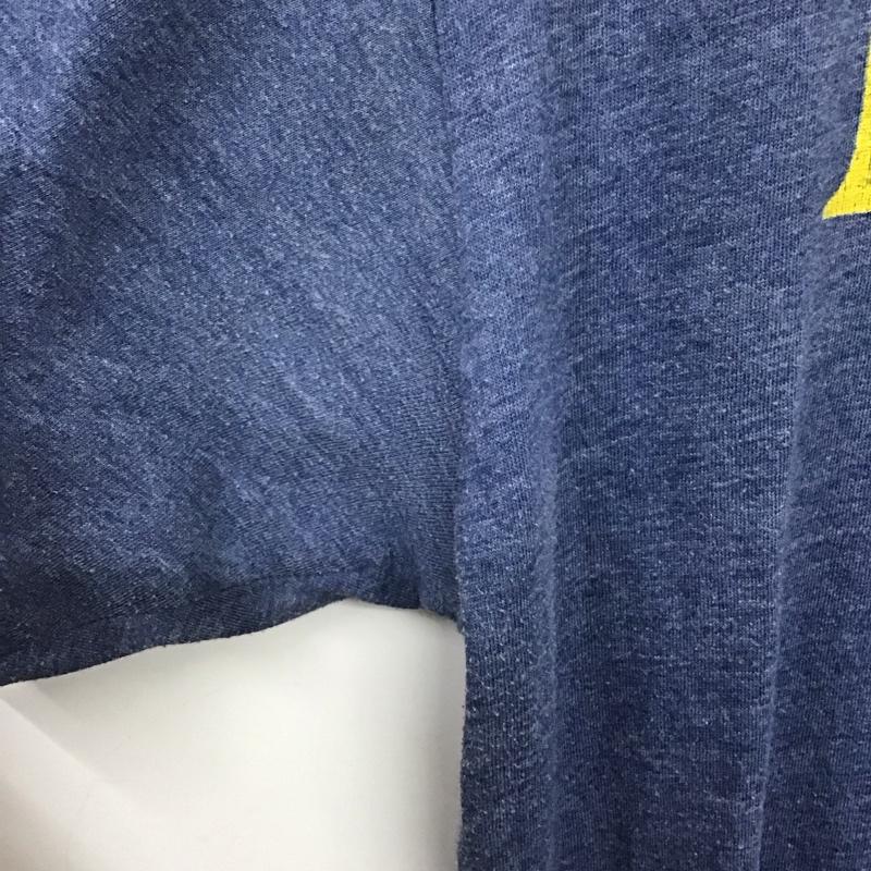 古着 USED Tシャツ 半袖 半袖カットソー プリントTシャツ クルーネックカットソー バンドTシャツ プリント 青 / ブルー /  メンズ USED 古着 中古 10141497